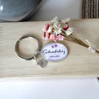 Personalisierter Schlüsselanhänger für deine Schwester | Schwesterherz Geschenk Bild 1