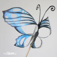 3D-Schmetterling, Plotterdatei für Papier, SVG inkl. Anleitung, Anfänger geeignet, Schneidedatei Papier-Falter, Insekt Bild 2