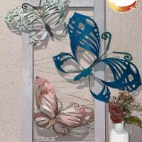 3D-Schmetterling, Plotterdatei für Papier, SVG inkl. Anleitung, Anfänger geeignet, Schneidedatei Papier-Falter, Insekt Bild 9