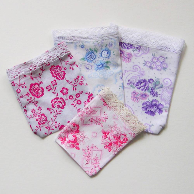 Lavendelsäckchen leer, Duftsäckchen, Bezüge Duftkissen zum selbstbefüllen, Aromakissenhülle, Lavendelkissen Hülle