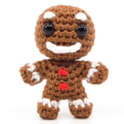 Mini Noso Lebkuchenmann Häkelanleitung | Amigurumi PDF Anleitung