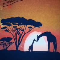 Plotterdatei - Savanne - Tiere - Afrika - SVG - DXF - PNG - Datei - Mithstoff Bild 8