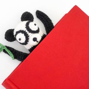 Panda Lesezeichen Häkelanleitung | Amigurumi PDF Anleitung Bild 4