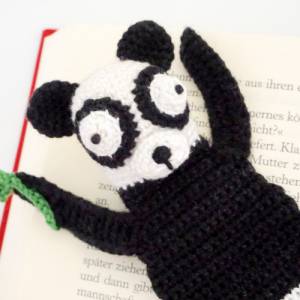 Panda Lesezeichen Häkelanleitung | Amigurumi PDF Anleitung Bild 6