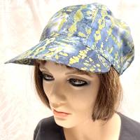 Ultra leichte Sommerkappe/ Schirmmütze aus reiner Baumwolle, mit schönem Batik-Muster, unisex, free size Bild 1