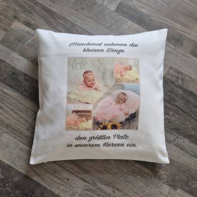 Kissenbezug  40x40 personalisiert