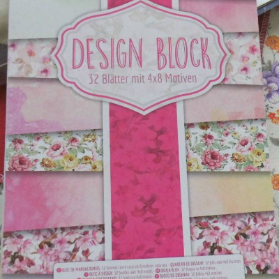 Designpapier Design Block Bastelpapier 14,8 x 21 cm - Bastelpapier - Basteln Karten gestalten