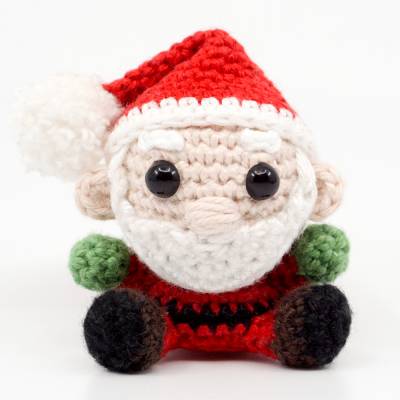 Mini Weihnachtsmann Häkelanleitung | Amigurumi PDF Anleitung