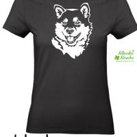 Damen Tshirt Shiba Inu Hund Bild 2