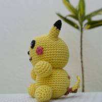 Häkelanleitung Pokémon Baby Pikachu Bild 4