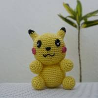 Häkelanleitung Pokémon Baby Pikachu Bild 5