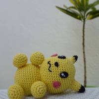 Häkelanleitung Pokémon Baby Pikachu Bild 7