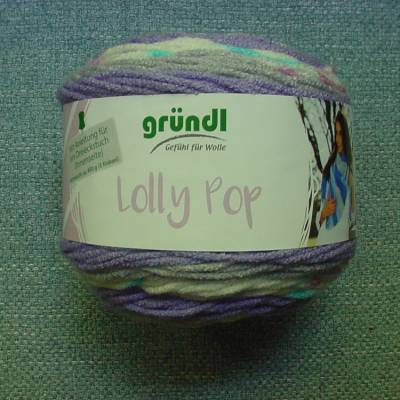 Strickgarn / Häkelgarn als Bobbel Lolly Pop von Gründl Wolle