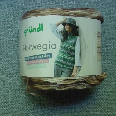 Strickgarn / Häkelgarn als Bobbel Norwegia von Gründl Wolle