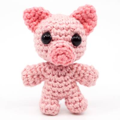Mini Noso Schwein Häkelanleitung | Amigurumi PDF Anleitung