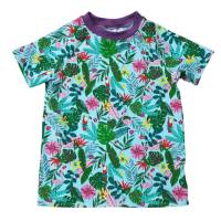 T-Shirt Mädchenshirt Raglanshirt - Größe 110 - Tukane mint Bild 1