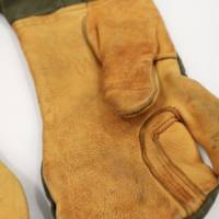 Vintage US Militär Handschuhe Abzugsfinger Bild 3