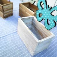 Holzkasten Aufbewahrungskiste Kiste aus Holz Schmetterling Bild 5