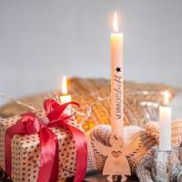 Weihnachten  2 - Kerzentattoos DIN C6 - Kerzensticker - Frohes Fest Advent Oh Tannenbaum Winterzauber Weihnachtsfest Bild 6