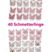 40 Stanzteile Streudeko Schmetterlinge, Duo Papier, Kartengestaltung, Deko, Scrapbooking, Junk Journal Bild 1