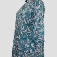 Damen Tunika Kleid Petrol-Batik Hellpetrol Bild 2