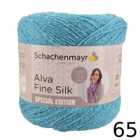 89,50 € / 1 kg Schachenmayr ’Alva Fine Silk’ Wolle Garn in Uni-Farben 100 % Naturfasern z.B. für Tücher und Schals Bild 6