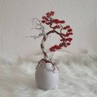 Kleiner Blütenbaum als Drahtbaum im Bonsai Look/ Geschenk zur Hochzeit & Taufe/ Dekoration für zu Hause Bild 6