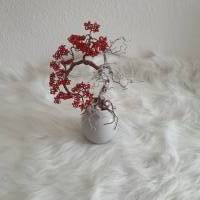 Kleiner Blütenbaum als Drahtbaum im Bonsai Look/ Geschenk zur Hochzeit & Taufe/ Dekoration für zu Hause Bild 8