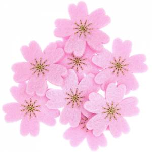 Filzstreu Kirschblüten 8 Stück 35mm Bild 1