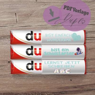 Digitaler Download "Duplo" Einschulung Schulkind