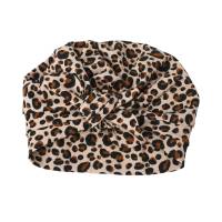 Turban Mütze mit Schleife - Leopardenmuster Animalprint - Stoffauswahl - Baby Mädchen Damen - Frühchen bis Erwachsene Bild 1