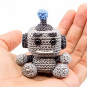 Mini Roboter Häkelanleitung | Amigurumi PDF Anleitung Bild 3