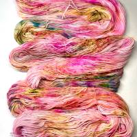 SUMMERSPLASH- Handgefärbte Merino-Wolle im Strang Bild 3