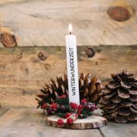 Weihnachten  3 - Kerzentattoos DIN C6 Kerzensticker - Hygge Skandi God Jul Dalapferd Advent Winterzauber Weihnachtsfest Bild 5
