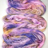 SCHWERTLILIE- Handgefärbte Merino-Wolle im Strang Bild 3