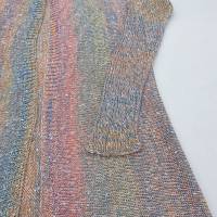 Cardigan für dem Sommer aus weichem Garn gestrickt mit wunderschönem Farbverlauf ➜ Bild 5