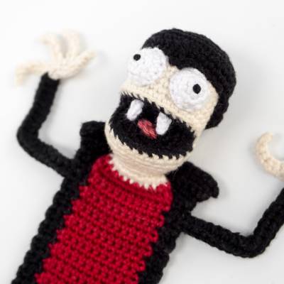 Vampir Lesezeichen Häkelanleitung | Amigurumi PDF Anleitung