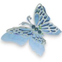 12 Stanzteile Streudeko Schmetterlinge 3D, Duo Papier, Kartengestaltung, Deko, Scrapbooking, Junk Journal Bild 3