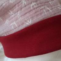 Kopftuch / Sommerkopftuch in rosa aus Musseline  -  mit oder ohne Augenschutz Bild 3