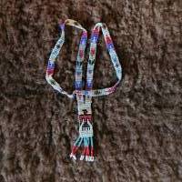 Schöne indianische Halskette, Perlenstickerei Bild 6
