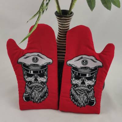 Ofenhandschuh Kapitän's Skull