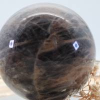 GROSSE schwarze MONDSTEIN 72 mm Edelstein Kugel, Meditation und Heilsteine, glänzende Kugel, Wunderbarer Kristall Bild 7