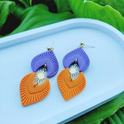 Ohrringe "Violet Mars"