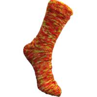 handgestrickte Socken, Größe 38/40, handgefärbte Wolle, Glitzer Bild 3