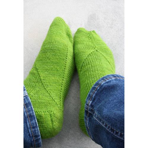 Anleitung: Out of line, Krumme Dinger - Socken stricken