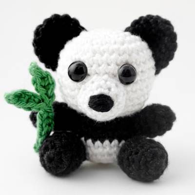 Mini Panda Häkelanleitung | Amigurumi PDF Anleitung