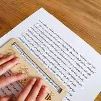 Leselernhilfe aus Birkensperrholz/Lesen lernen/Schulanfang Bild 1