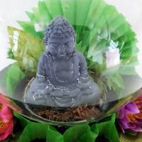 Geburtstag Wellness Yoga Buddha Geldgeschenk Tischdekoration Kerzenhalter Bild 2