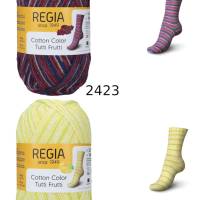 89,50 €/ 1kg Schachenmayr/Regia ’Tutti Frutti Cotton Color’ Sockenwolle 4-fädig/4-fach mit Baumwolle auch für Allergiker Bild 8