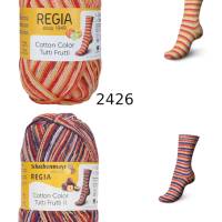 89,50 €/ 1kg Schachenmayr/Regia ’Tutti Frutti Cotton Color’ Sockenwolle 4-fädig/4-fach mit Baumwolle auch für Allergiker Bild 9